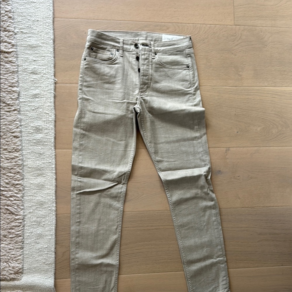 rag & bone Tan Slim Jeans